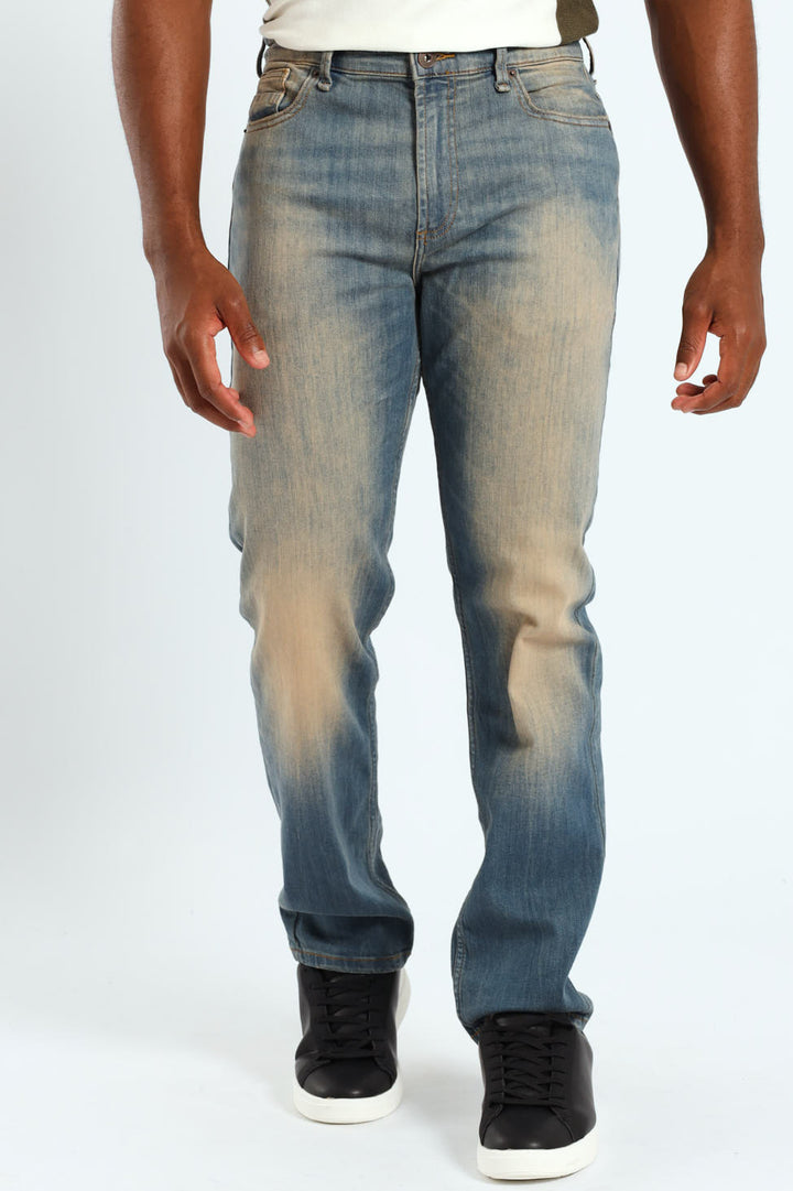 Slim Fit Denim - Tea Stain