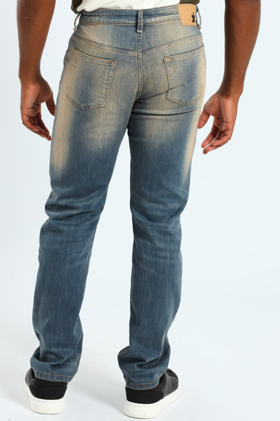 Slim Fit Denim - Tea Stain