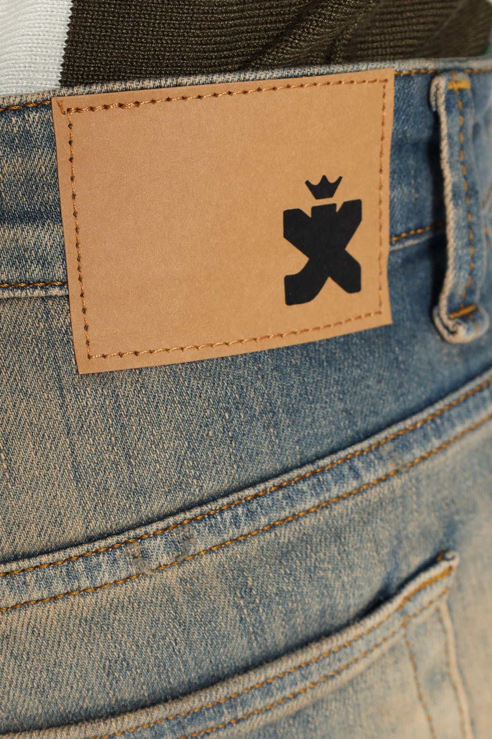 Slim Fit Denim - Tea Stain