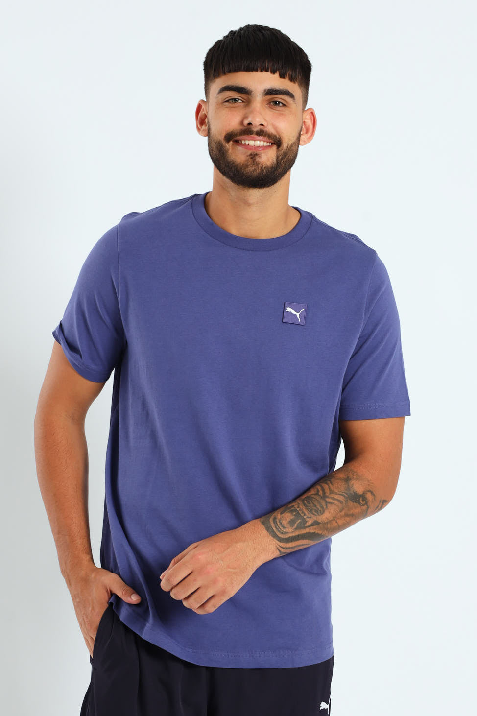 Essential Elevated Tee - Dark Blue