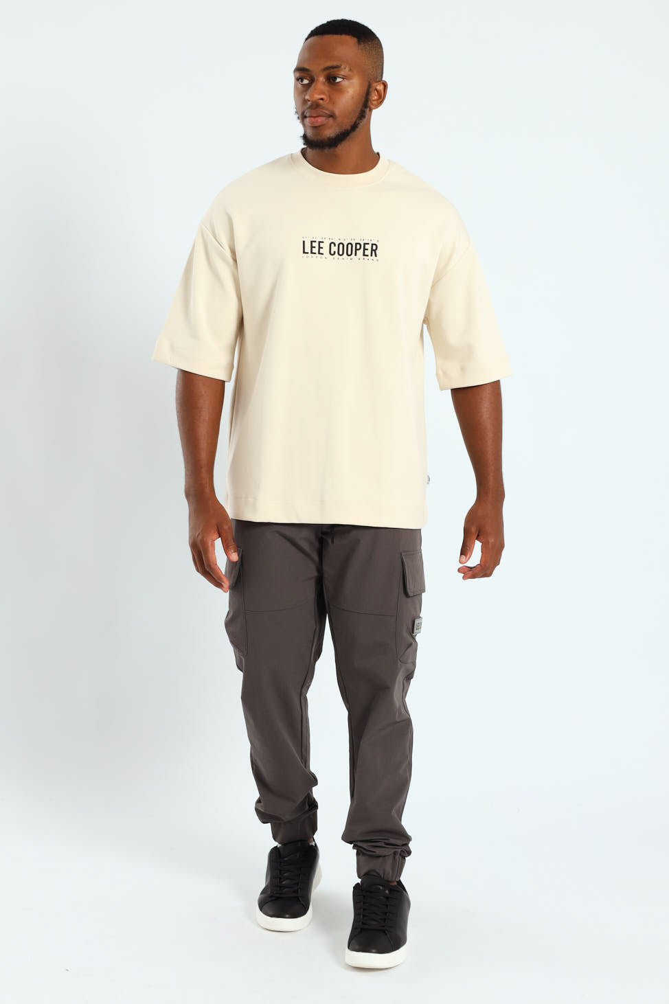 Asher Nylon Jogger - Charcoal