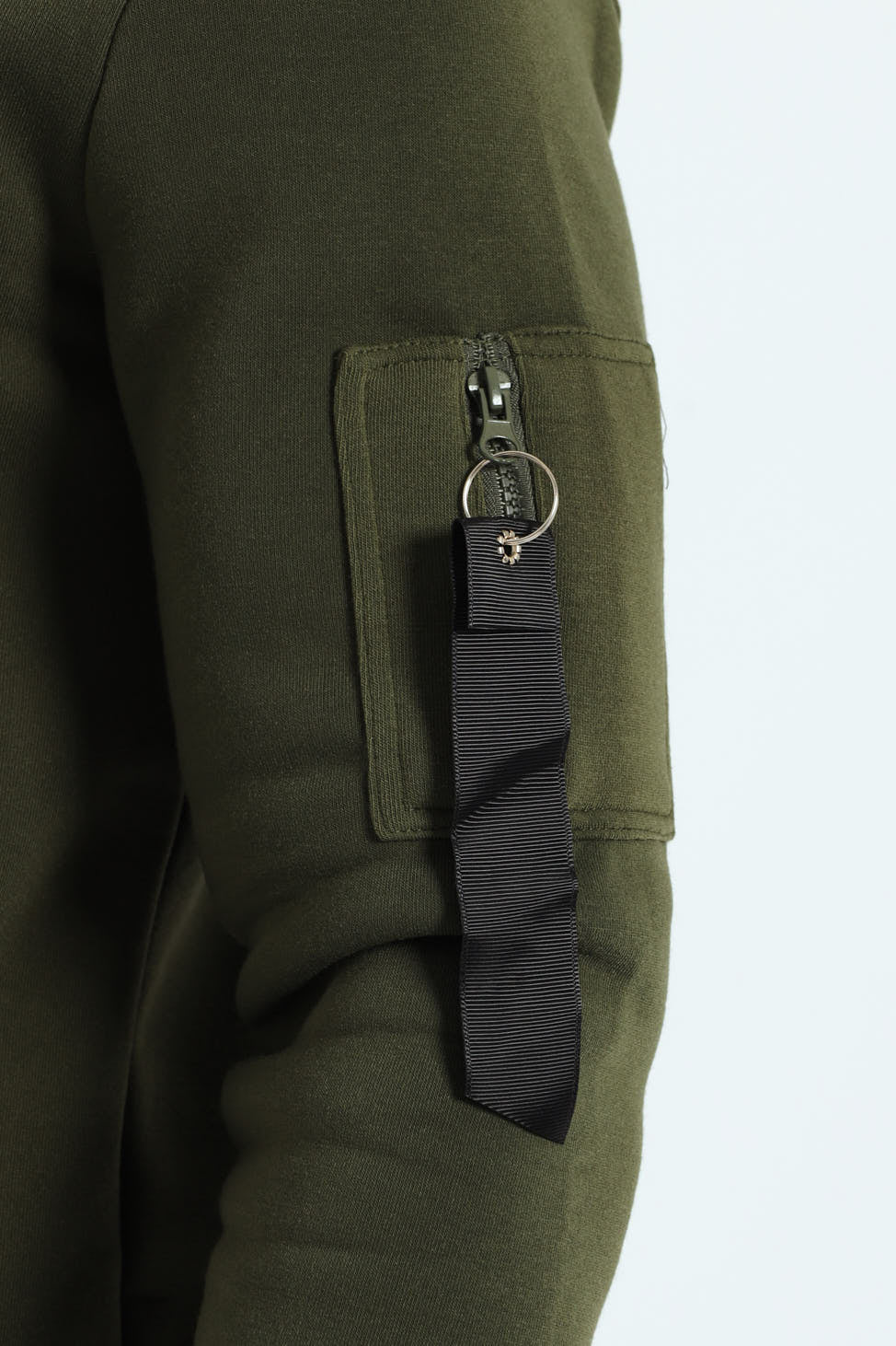 Long Sleeve Utility Fleece Hoody - Fatigue