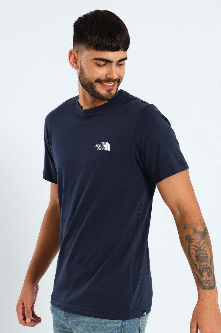 Simple Dome Tee - Navy