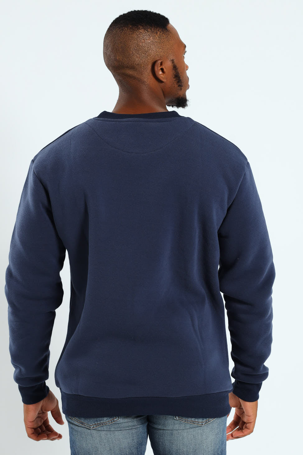 Never Out Crew Top - Navy