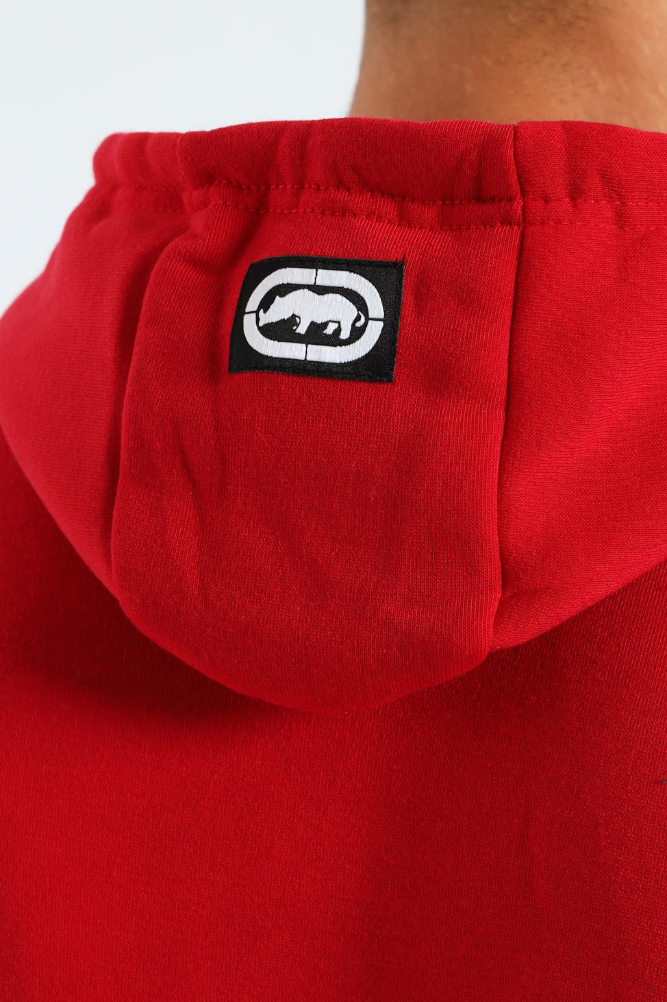 Box Script Hoodie - Red