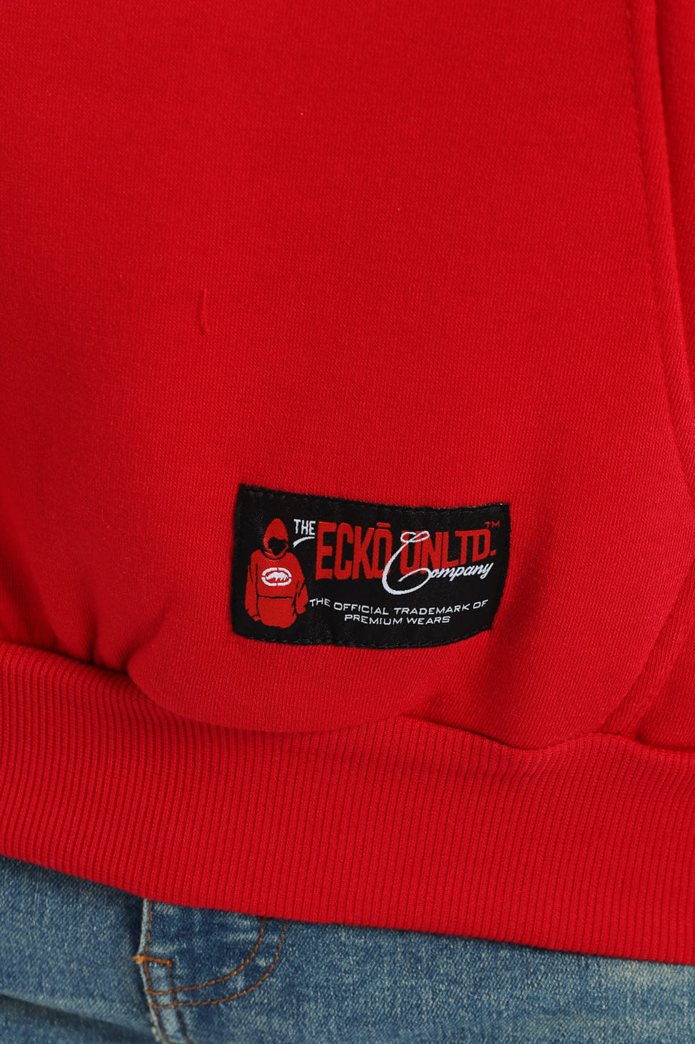 Box Script Hoodie - Red