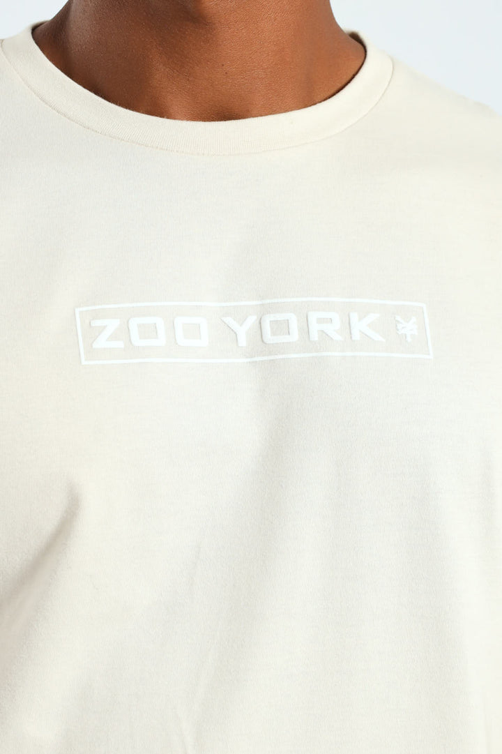 Chest Logo Tee - Stone