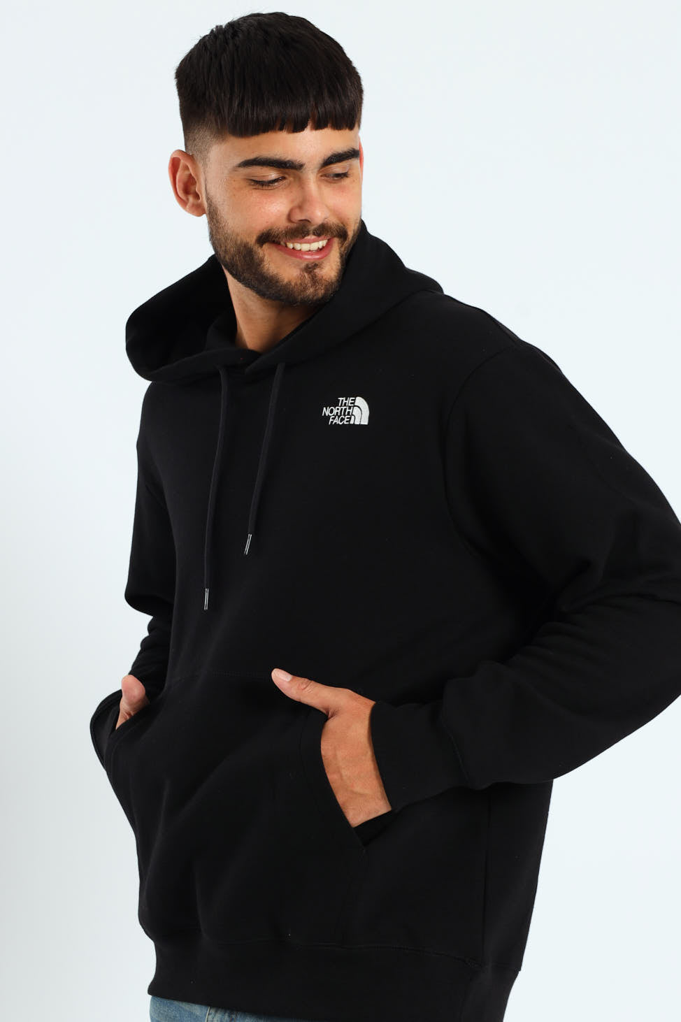 Essential Relaxed Hoodie - Black