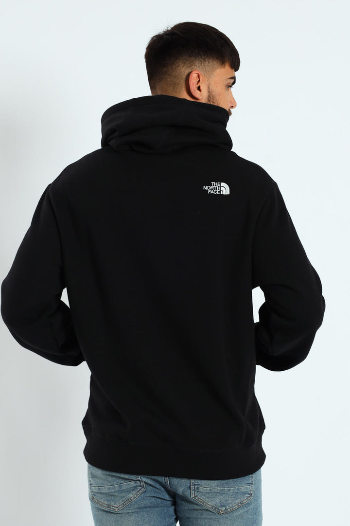 Essential Relaxed Hoodie - Black