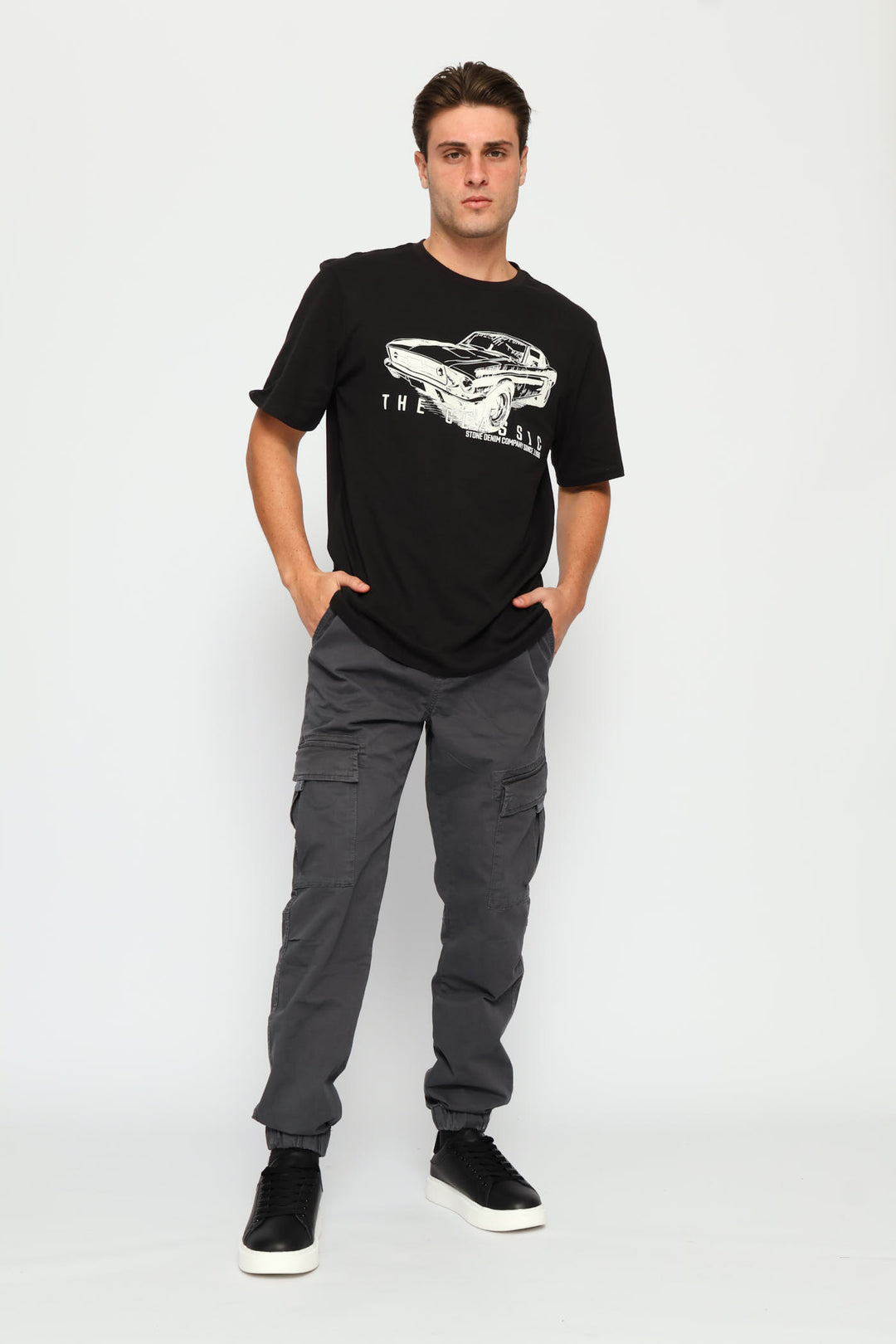 Classic Mustang Tee - Black