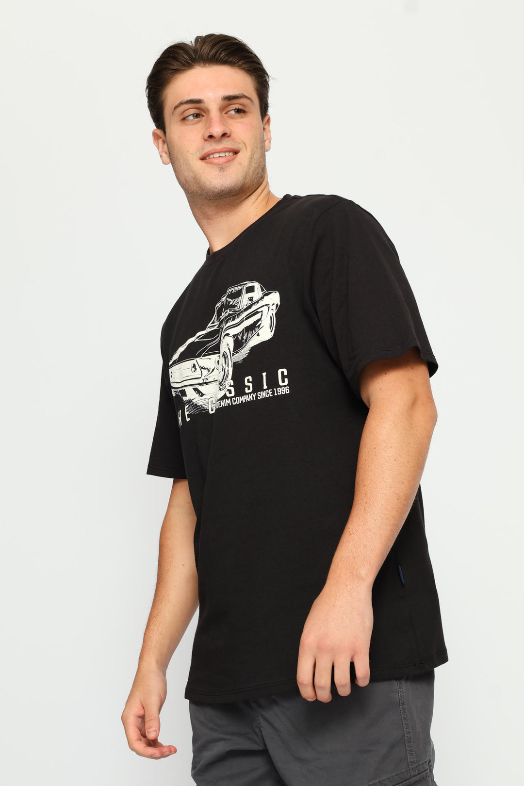 Classic Mustang Tee - Black