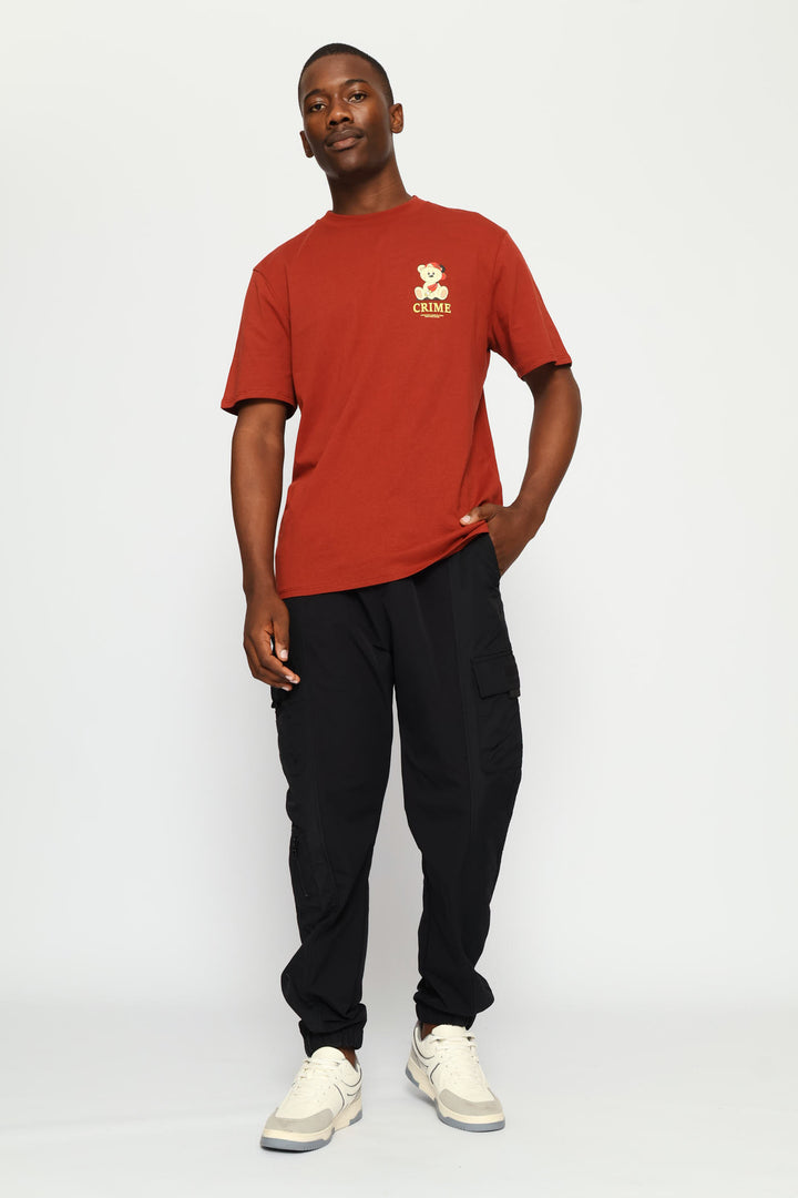 Nylon  Hybrid Fashion Jogger - Black