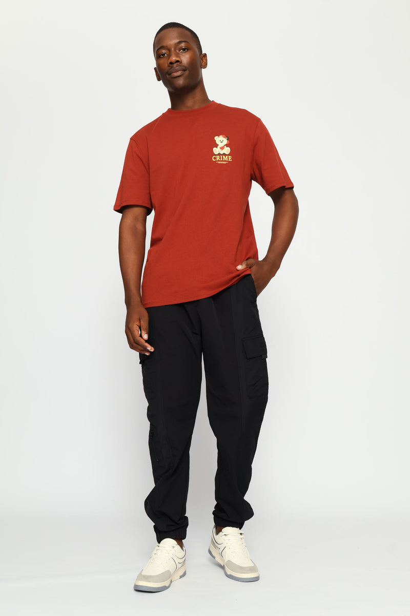 Nylon  Hybrid Fashion Jogger - Black