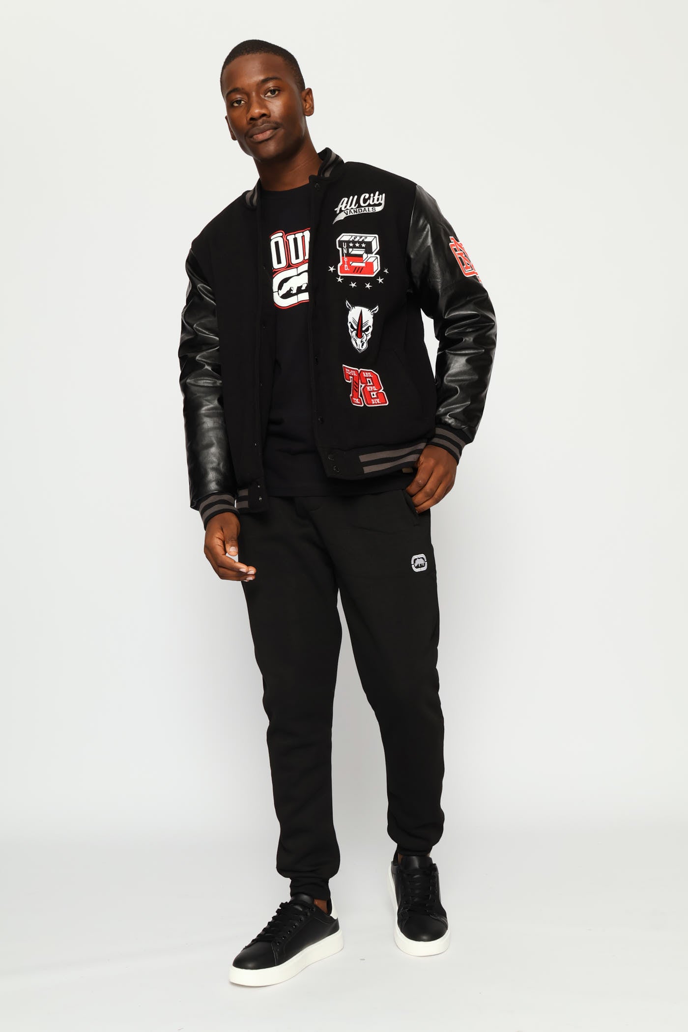 Mens Bomber Jacket - Black – Edgars