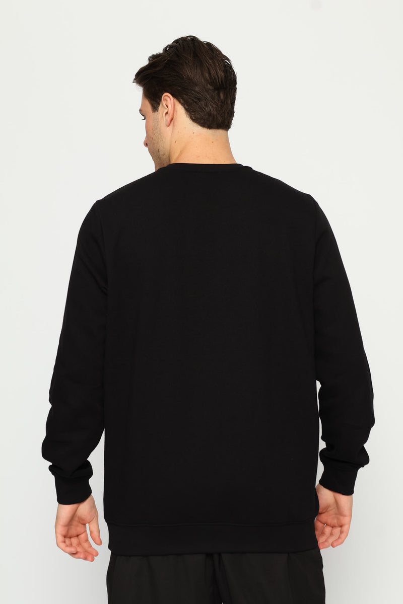 Essential Crew Top - Black