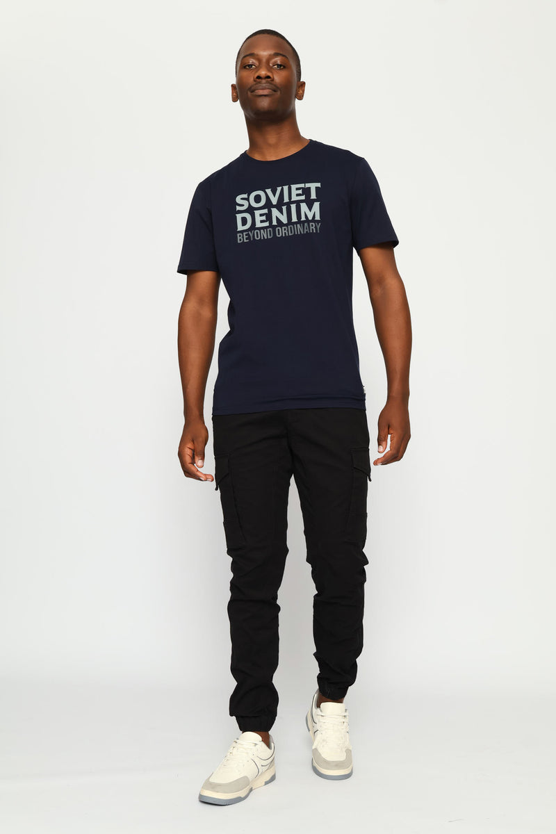 Devin Cargo Pant - Black