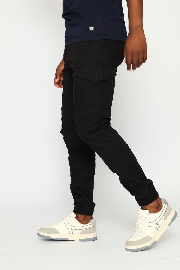 Devin Cargo Pant - Black