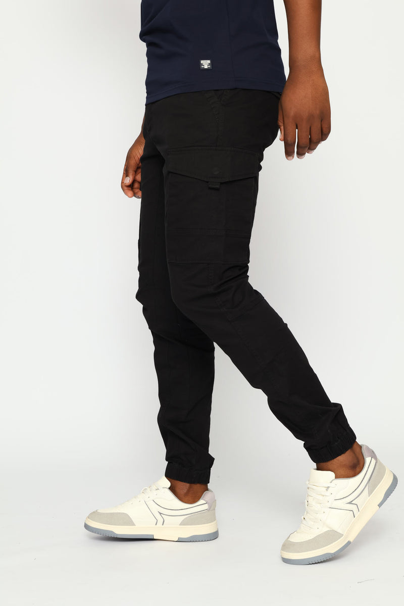 Devin Cargo Pant - Black
