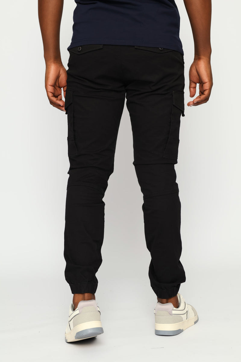 Devin Cargo Pant - Black