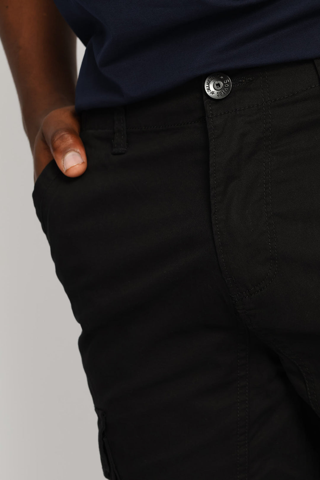 Devin Cargo Pant - Black