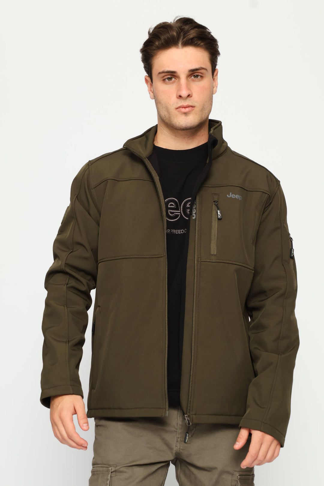 Core Shell Jacket Mens Core Softshell Jacket - Olive – Edgars