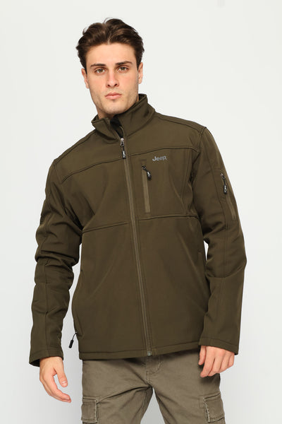 Mens Core Softshell Jacket - Olive – Edgars