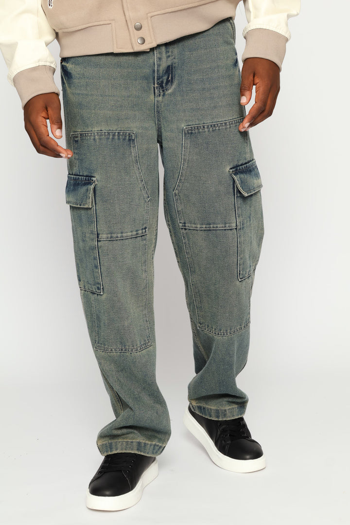 Cargo Carpenter Panel Denim - Dark Blue