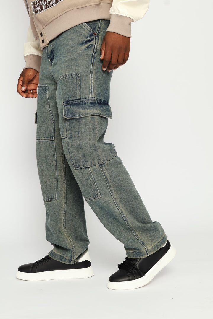 Cargo Carpenter Panel Denim - Dark Blue