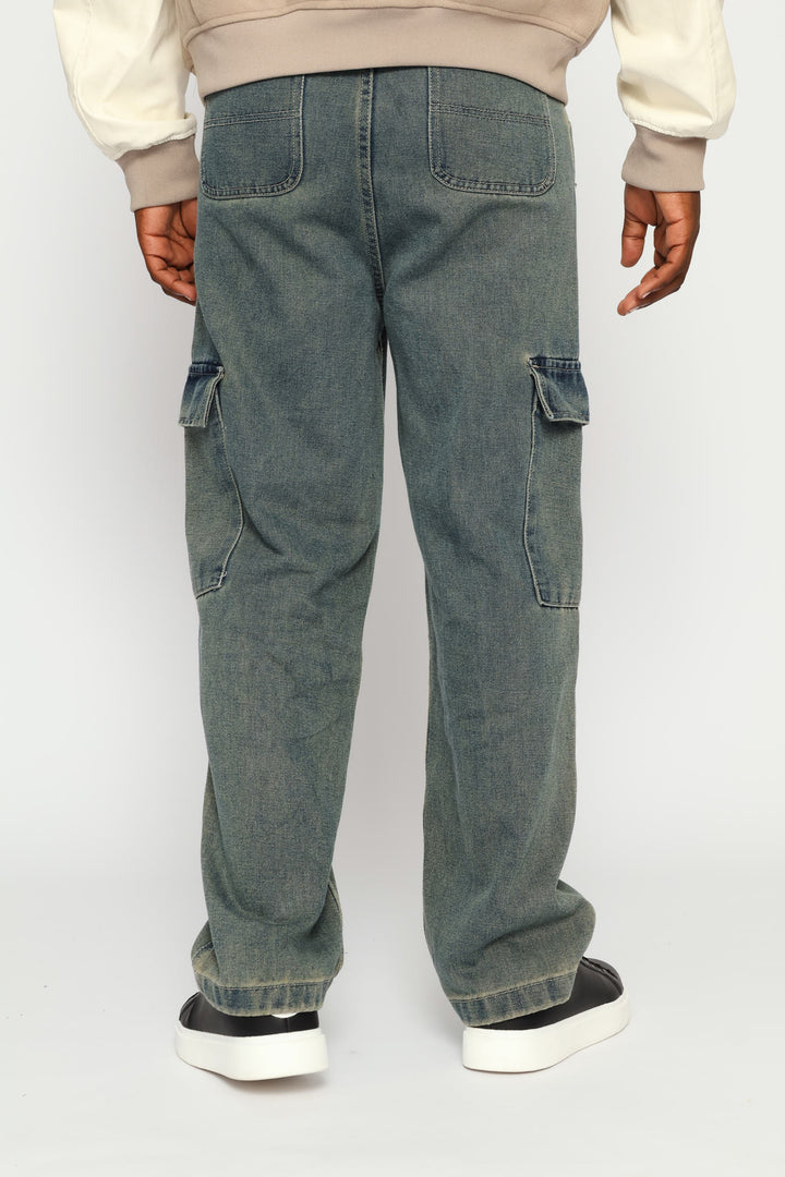 Cargo Carpenter Panel Denim - Dark Blue