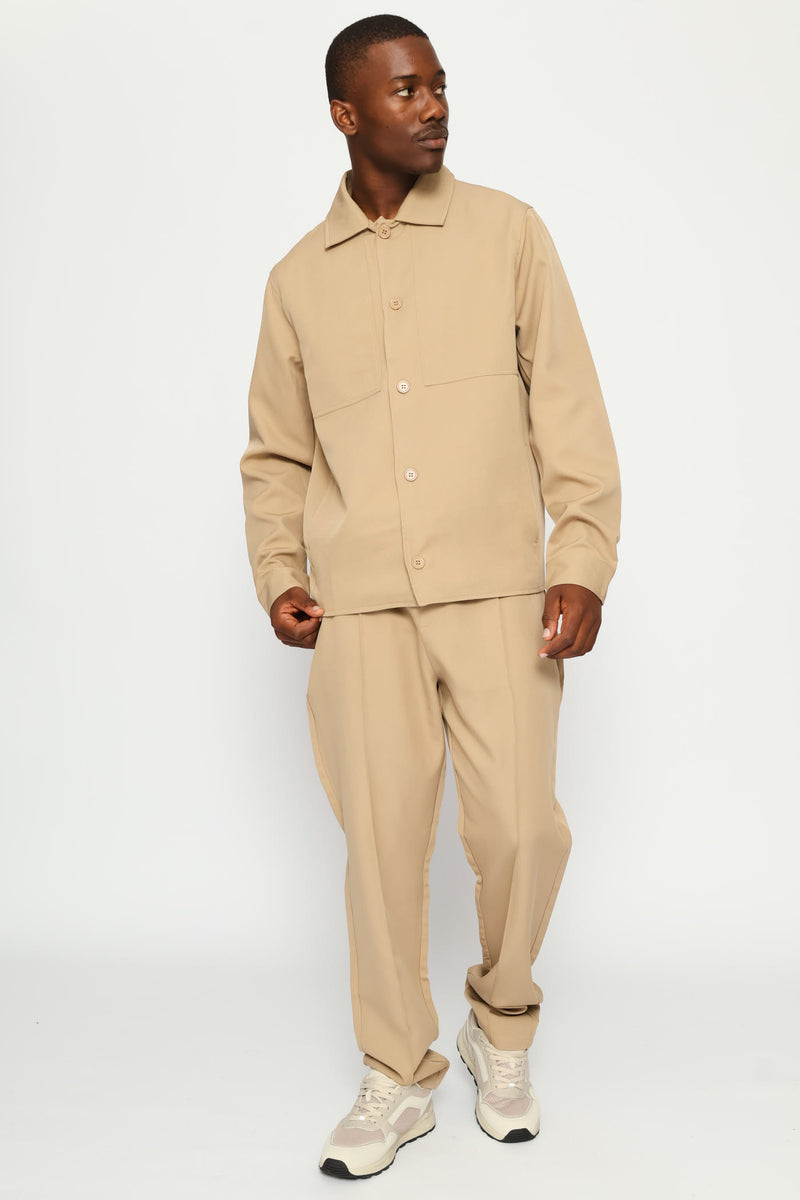 Smart Pull On Jogger - Taupe