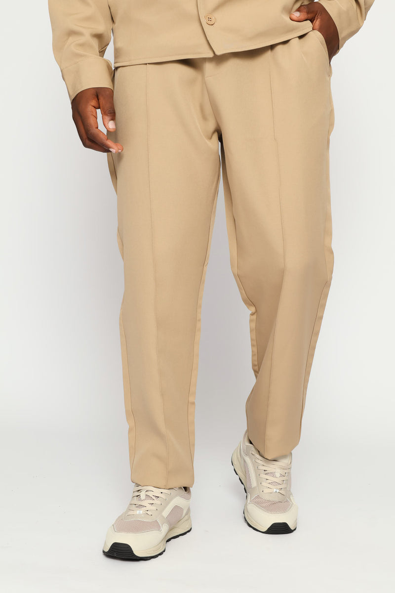 Smart Pull On Jogger - Taupe