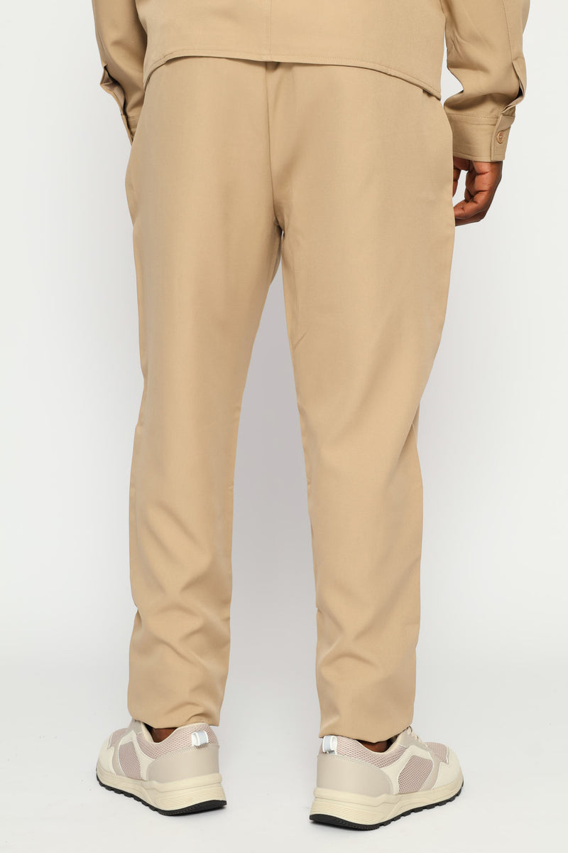 Smart Pull On Jogger - Taupe