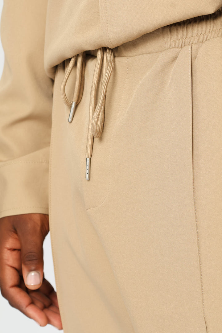 Smart Pull On Jogger - Taupe
