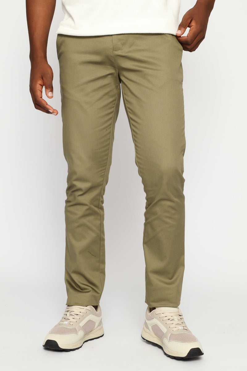 Slim Smart Chino - Olive