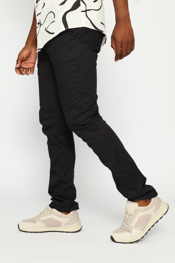 Slim Smart Chino - Black