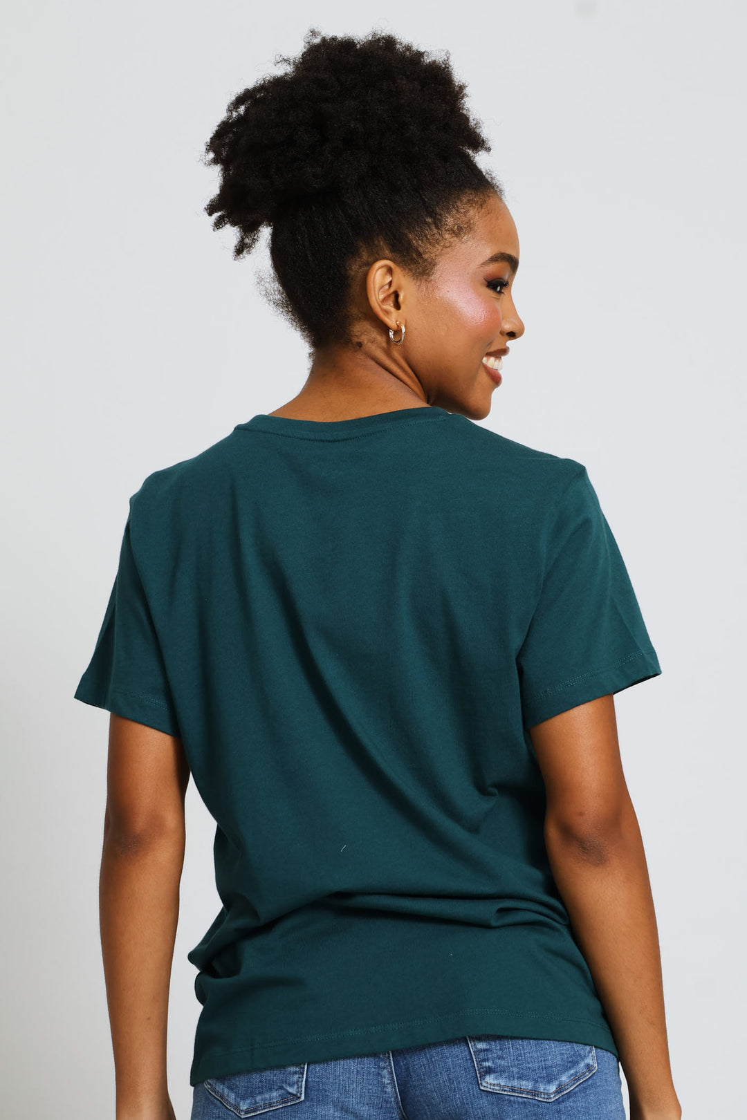 Short Sleeve Deep Nori T-Shirt - Green