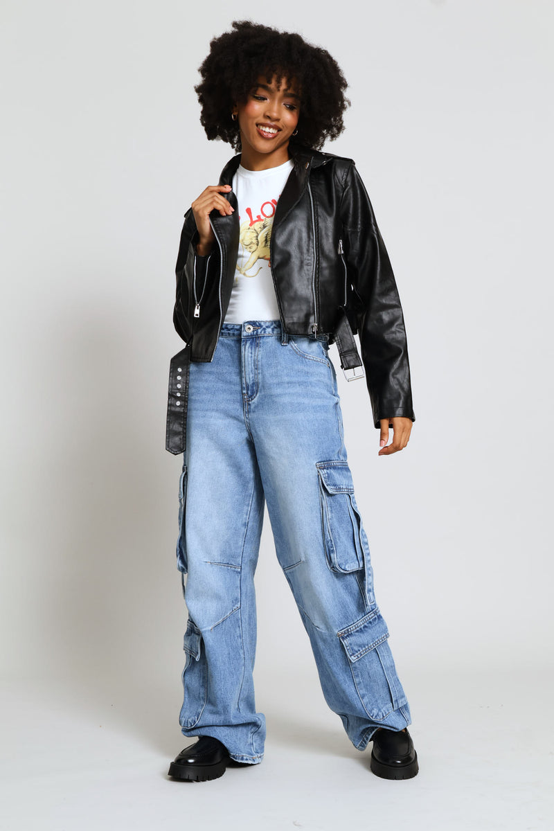 Biker Jacket - Black