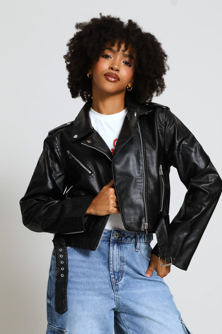 Biker Jacket - Black