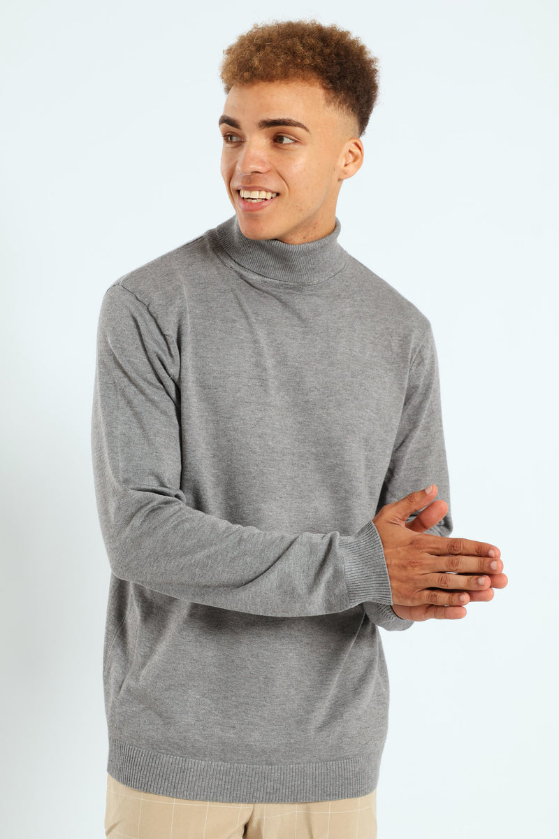Poloneck - Grey
