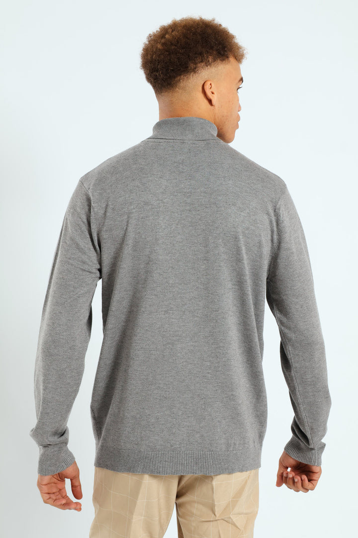 Poloneck - Grey