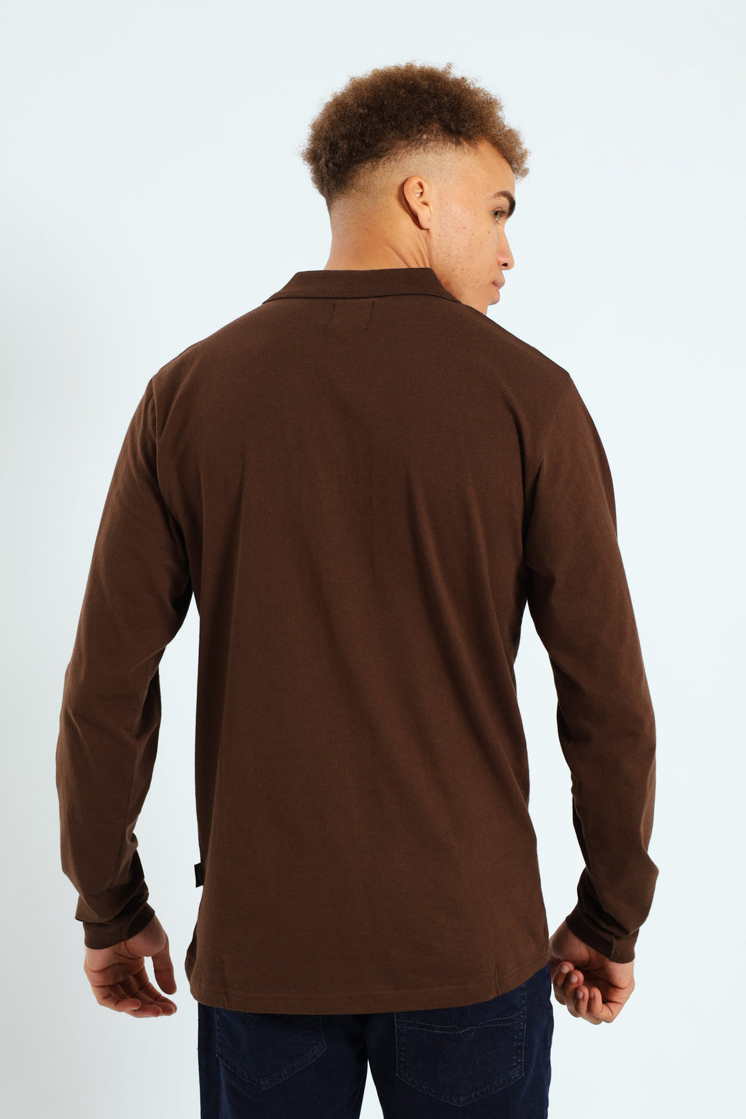 Diamond Printed Golfer - Brown