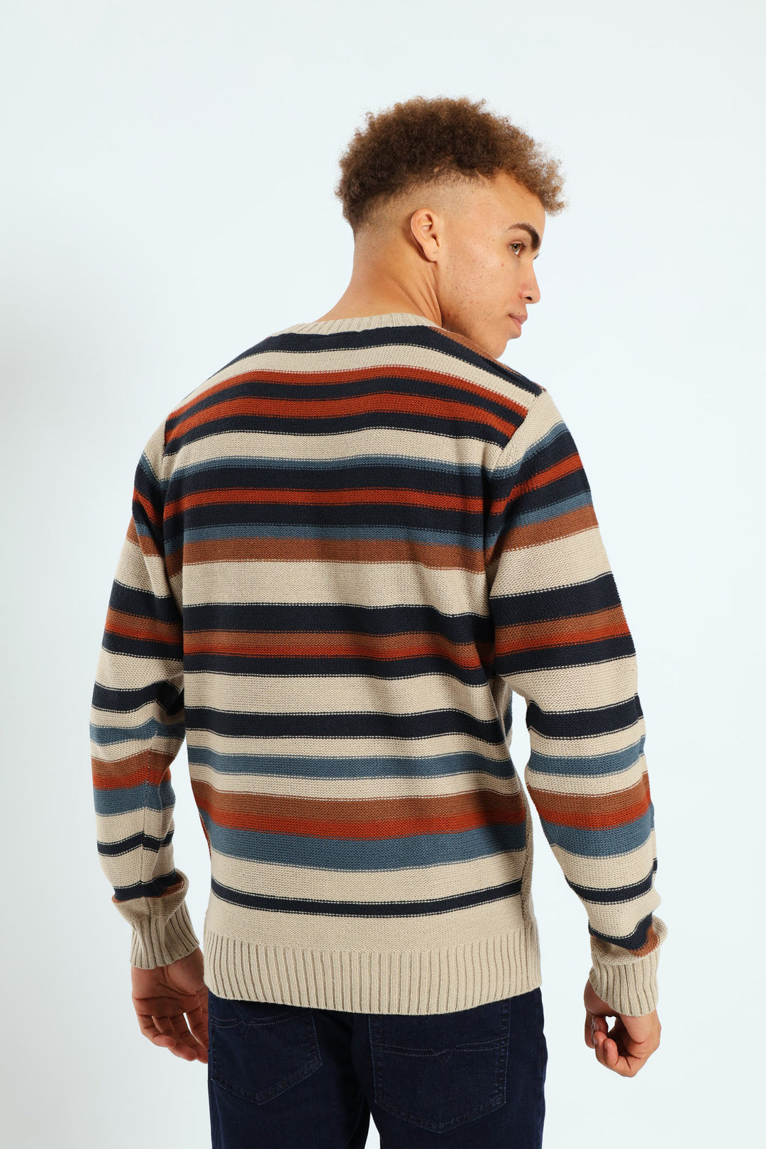 Striped Intarsia Knitwear - Multi