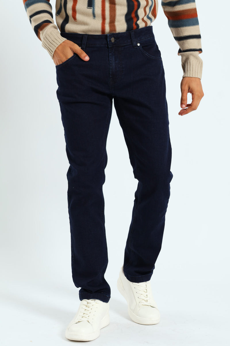 Peter Slim Leg Jean - Blue/Black
