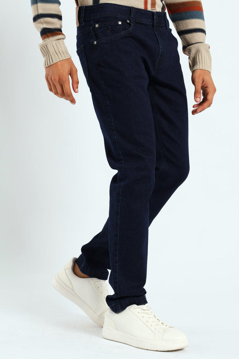 Peter Slim Leg Jean - Blue/Black
