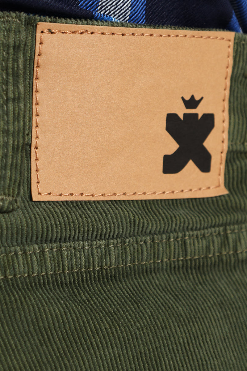 Corduroy Pants - Olive