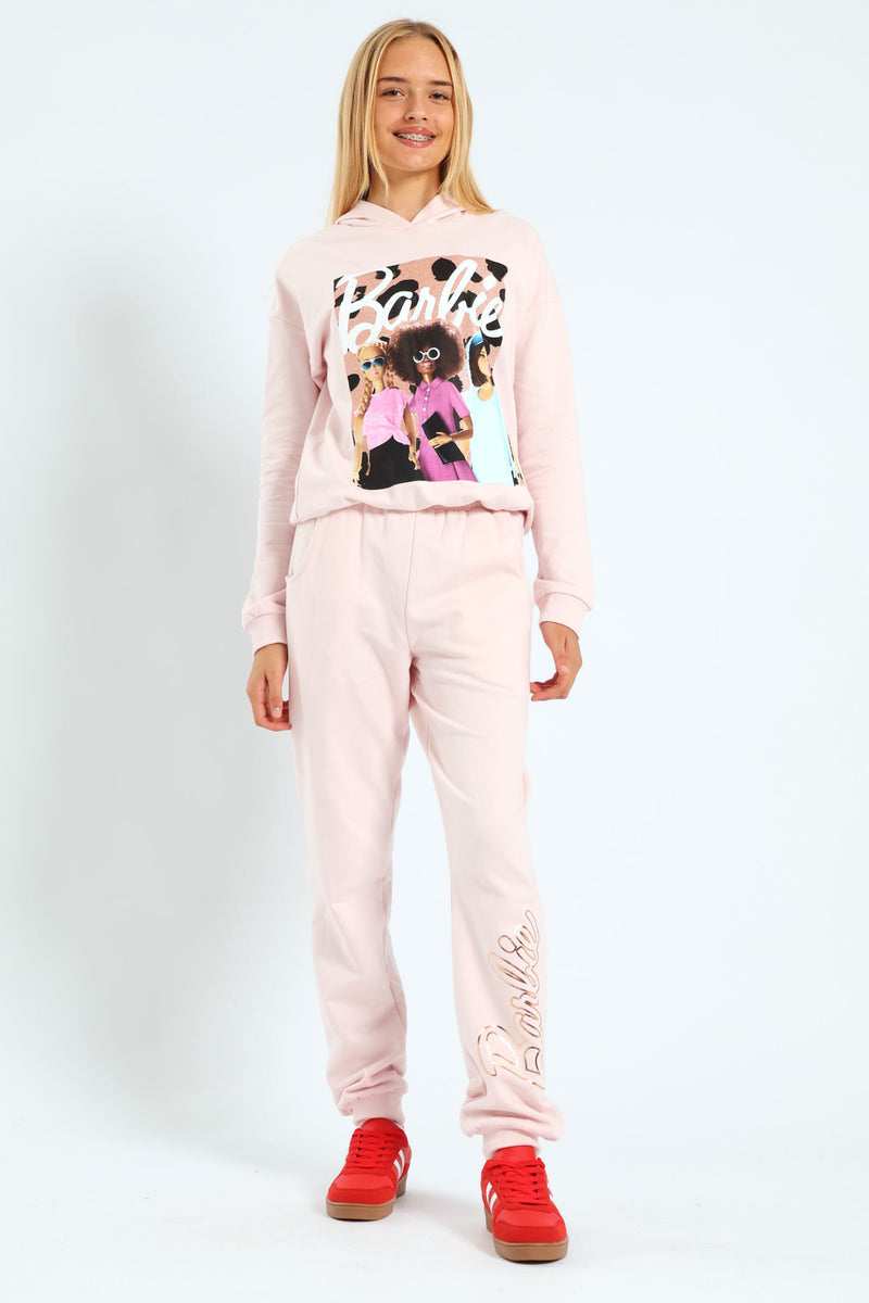 Girls Fleece Jogger - Pink