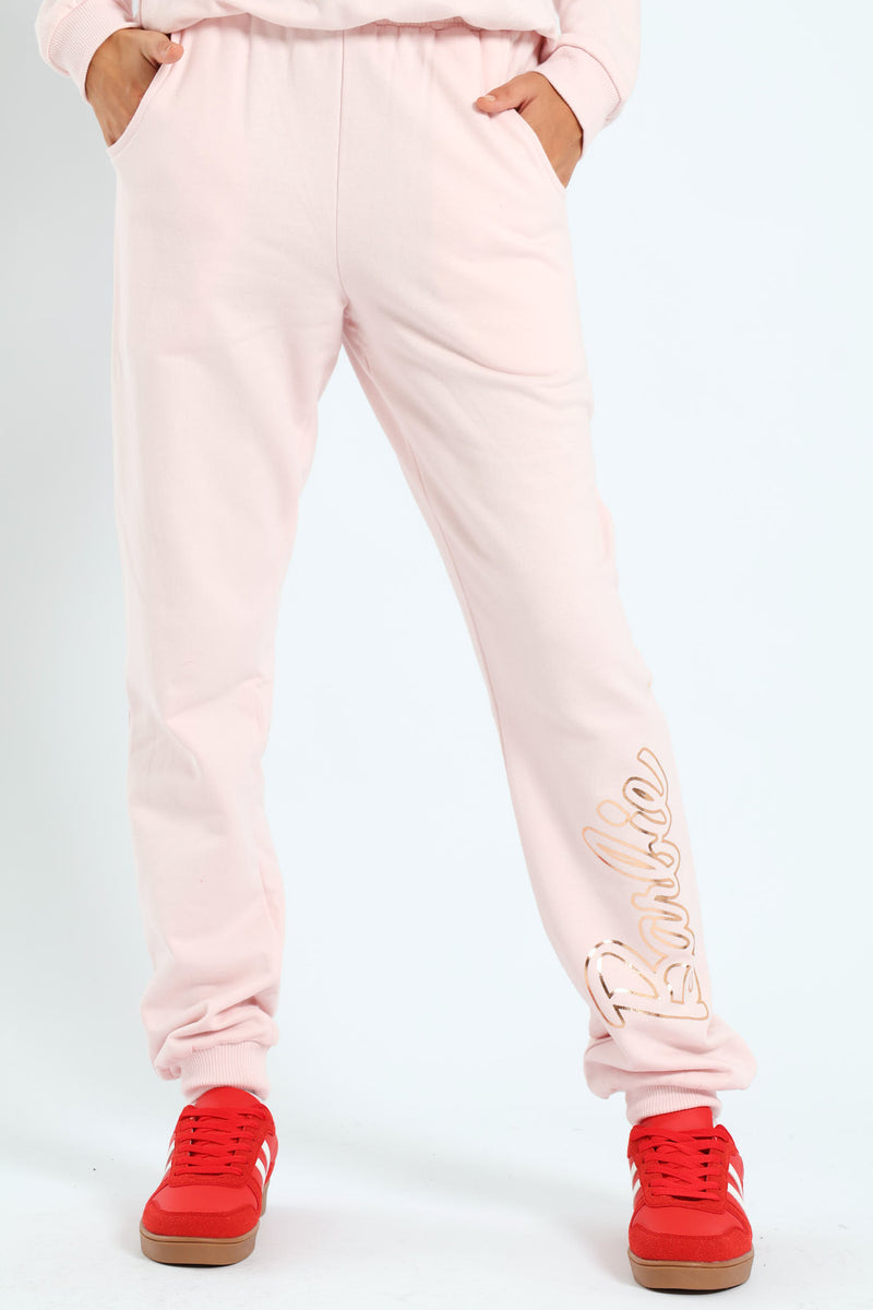 Girls Fleece Jogger - Pink