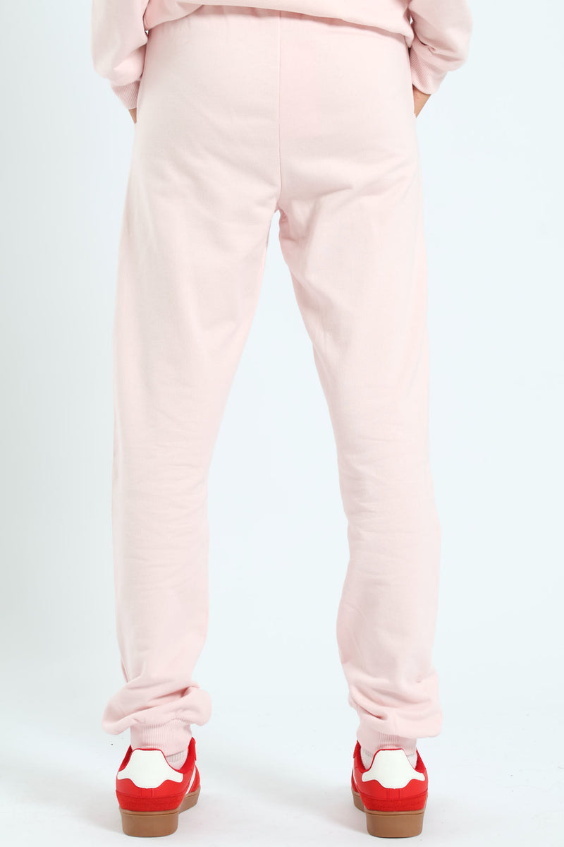 Girls Fleece Jogger - Pink