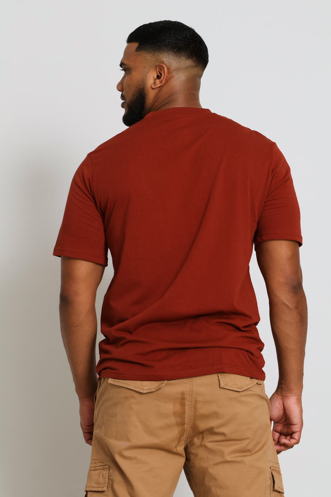 Plain Crew Tee - Ochre