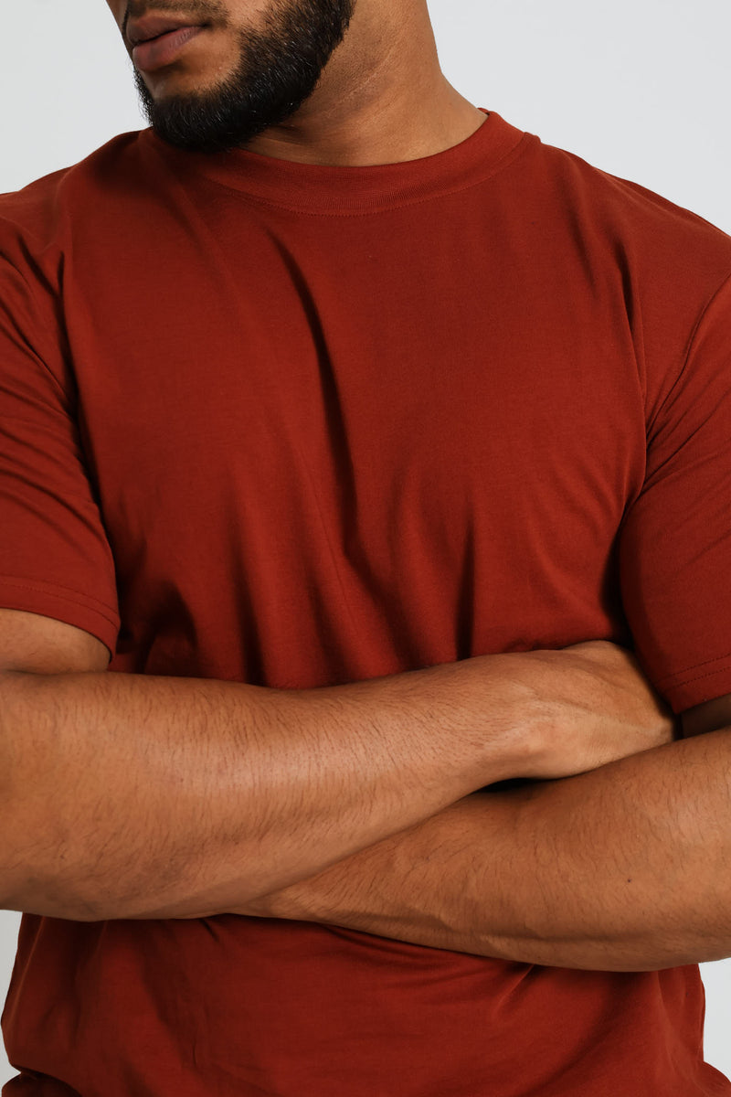 Plain Crew Tee - Ochre